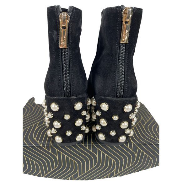 Stuart Weitzman Black Pearl Bacari Boots/Booties Size 6 M - Picture 4 of 7